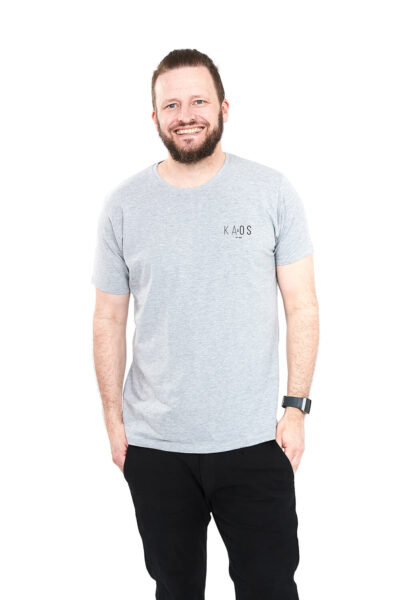 KA·OS t-shirt – grey